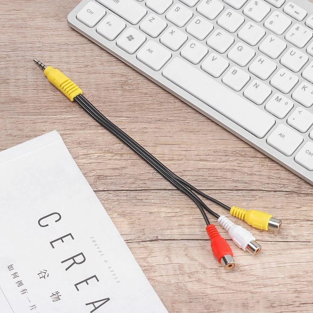 Cable Extension 3.5 - Durale 3 RCA Female RCA Cable