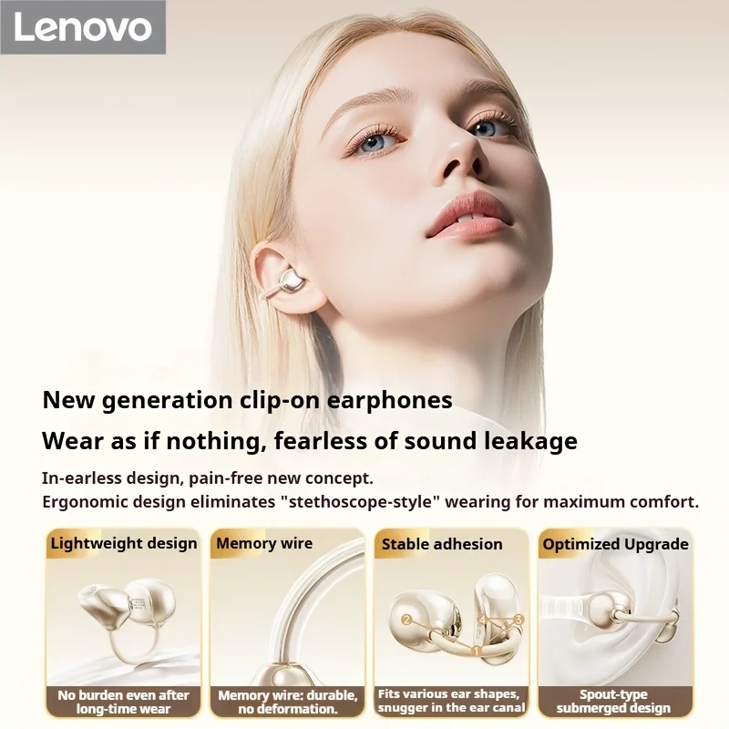 Original Lenovo XA390 True Wir - огляд і ціна Sports Earphone Hook