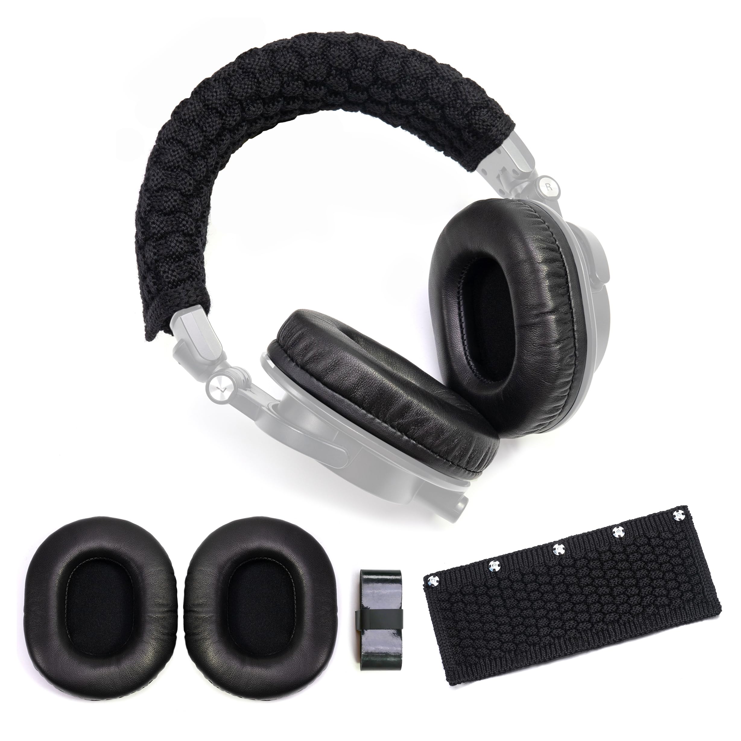 Lambskin Ear Pads Wool Headban - огляд і ціна Audio Technica Headphone Ath-M20X