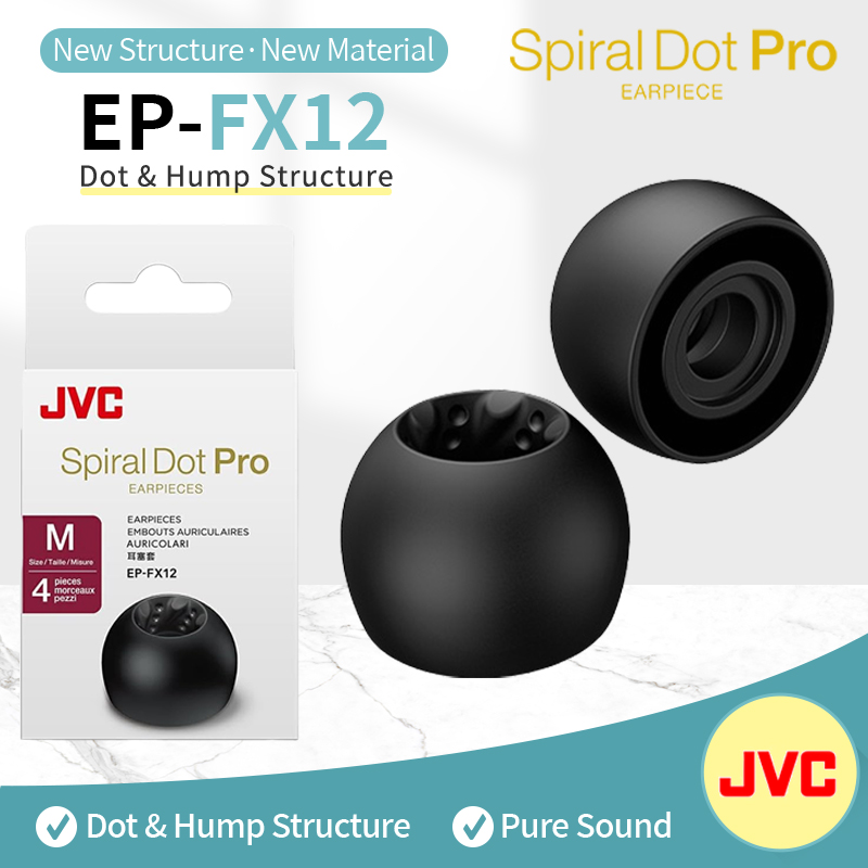 JVC EP FX12 Spiral Dot Pro Com - огляд і ціна In Ear Monitor Iem